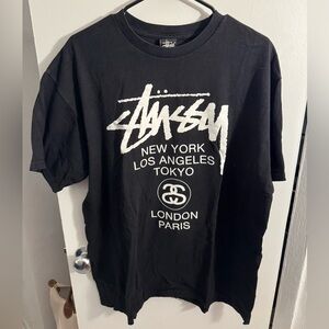 Stussy XL Vintage Tshirt Men’s World Tour